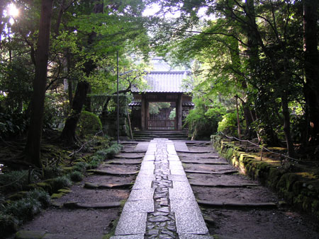 寿福寺の参道